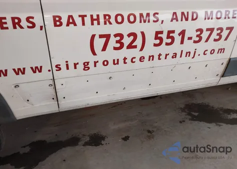 2017 Ram Promaster 1500 Low Roof 136 Wb из США, поврежденный, VIN 3C6TRVAG0HE541152